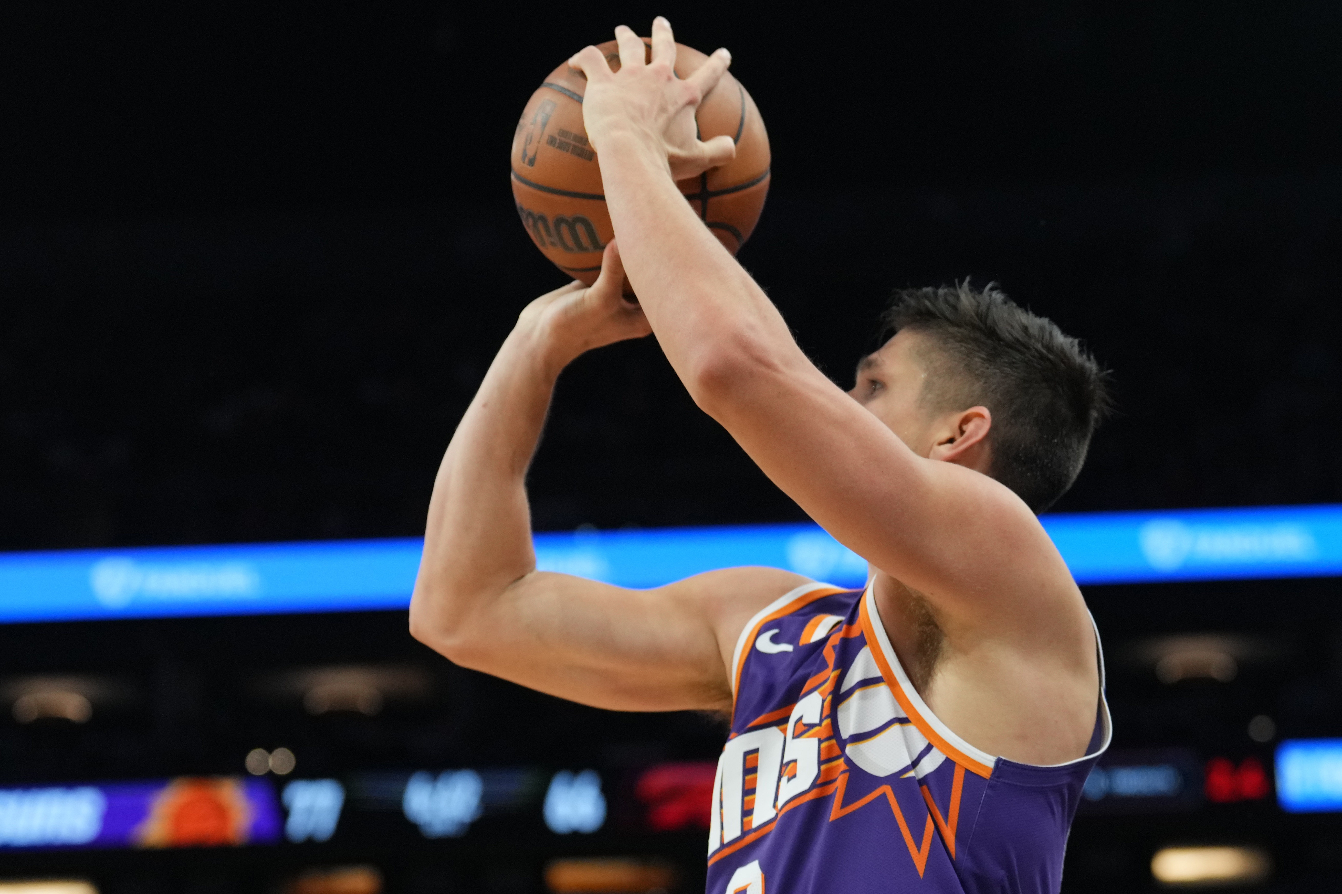 电竞投注-三分11中1！太阳阿伦：没有舒服的接球就投 有8球出手感觉不错